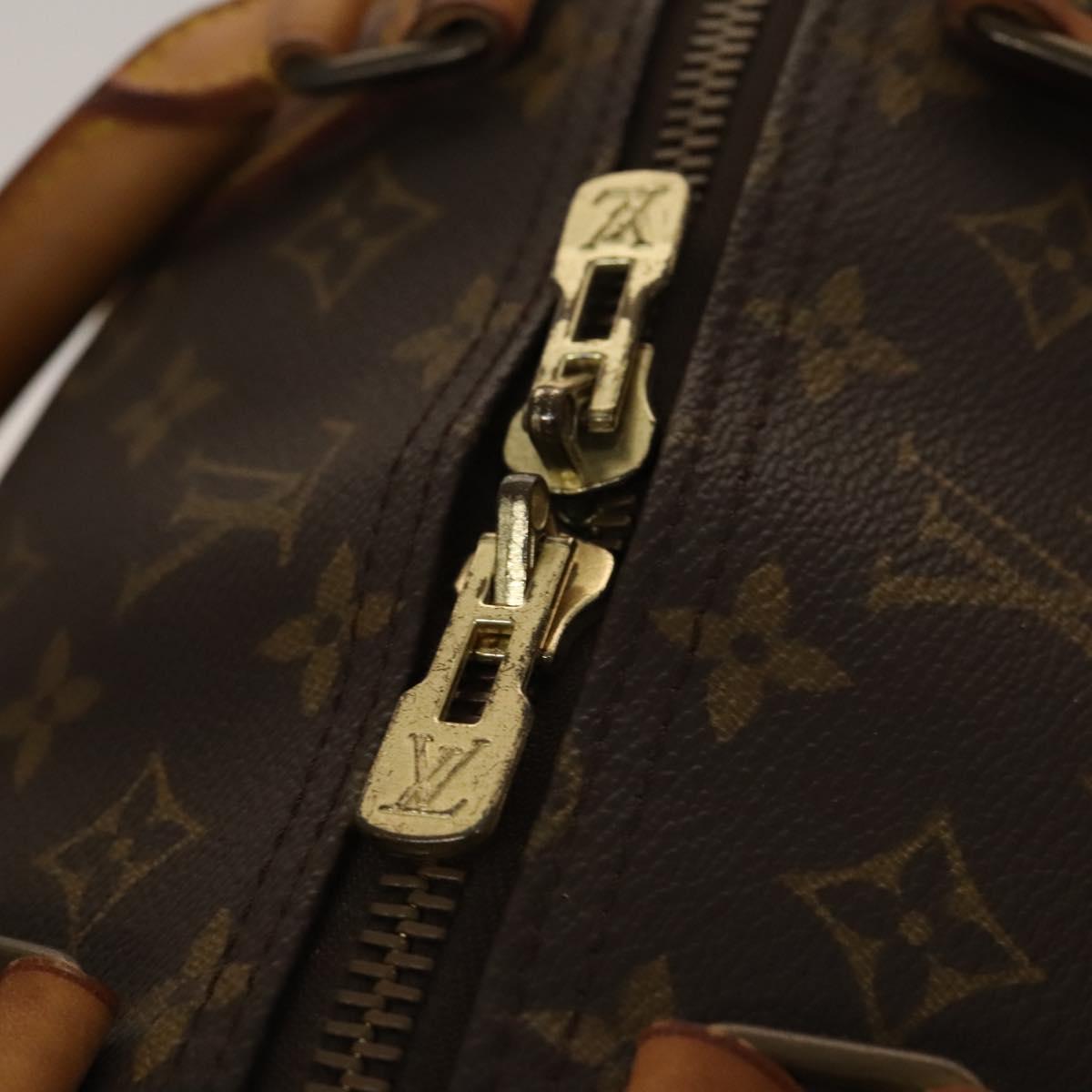 LOUIS VUITTON Monogram Keepall 60 Boston Bag M41422 LV Auth 132667