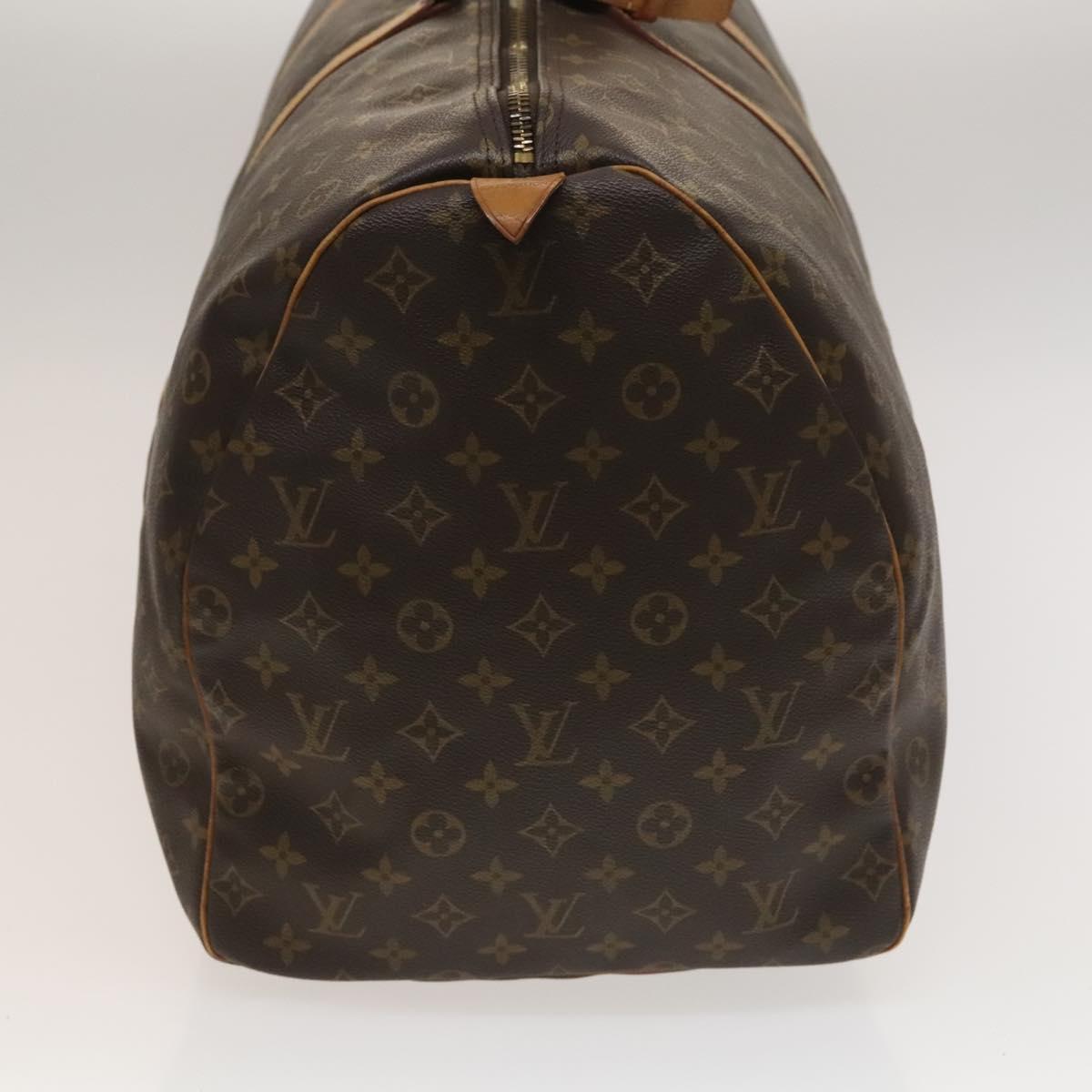 LOUIS VUITTON Monogram Keepall 60 Boston Bag M41422 LV Auth 132667