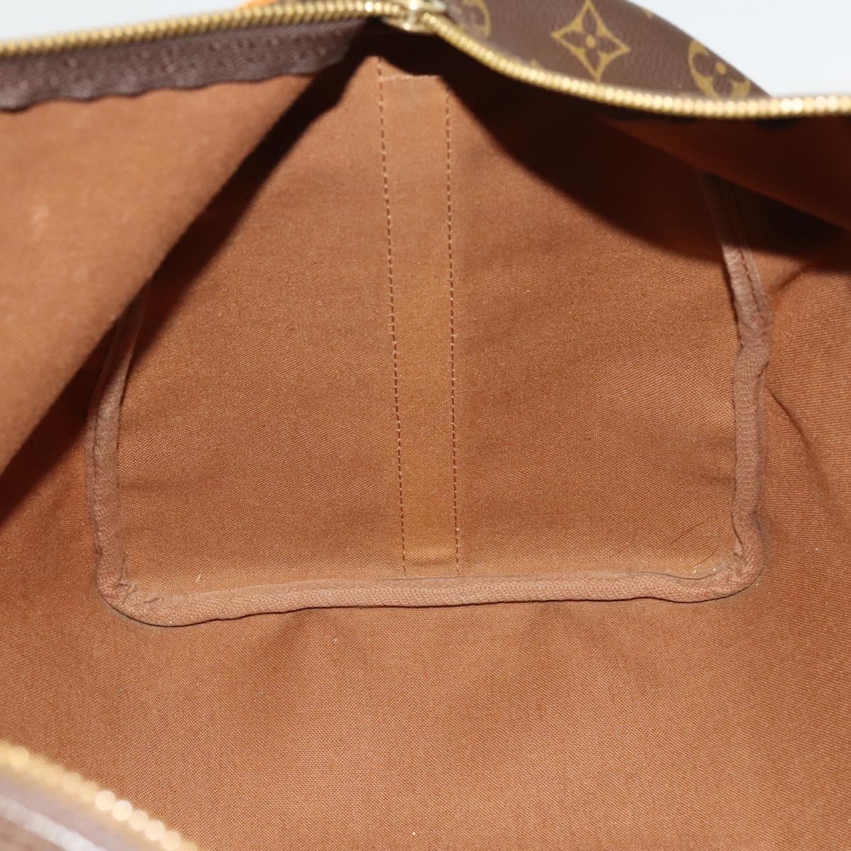LOUIS VUITTON Monogram Keepall Bandouliere 50 Boston Bag M41416 LV Auth 132672