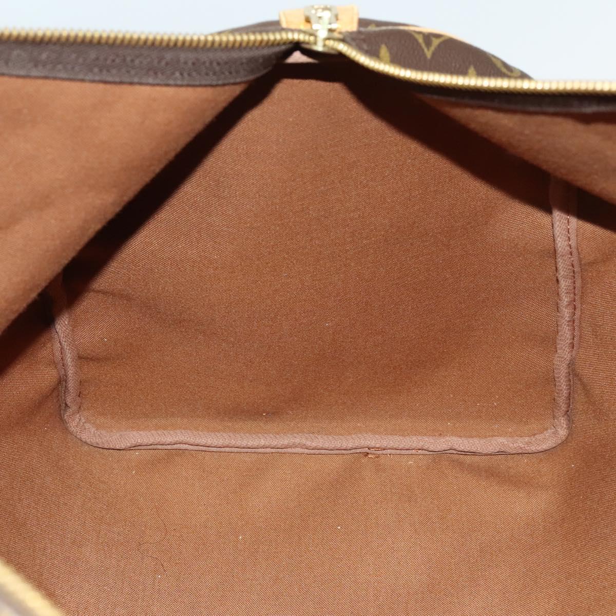 LOUIS VUITTON Monogram Keepall 55 Boston Bag M41424 LV Auth 132674