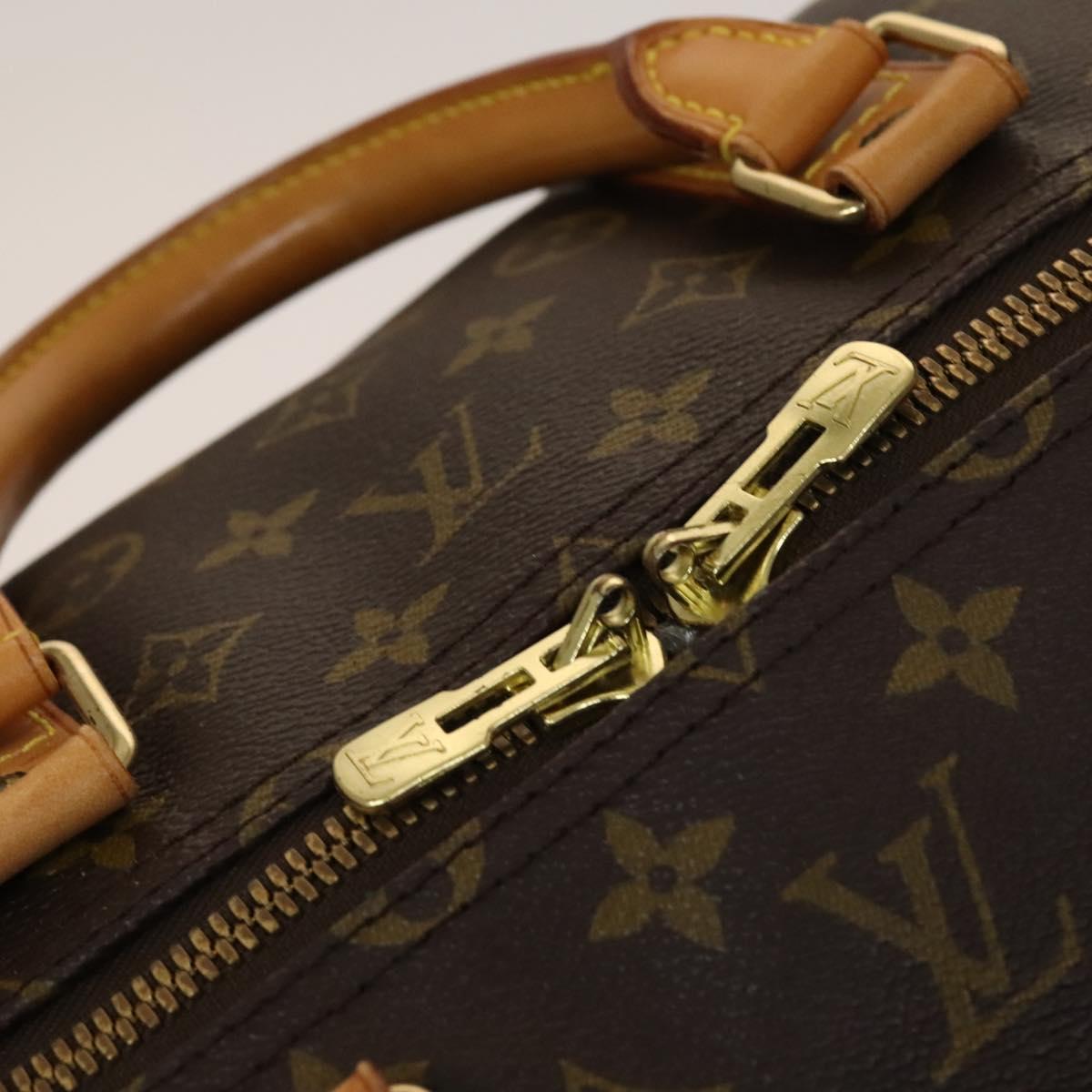LOUIS VUITTON Monogram Keepall 55 Boston Bag M41424 LV Auth 132737