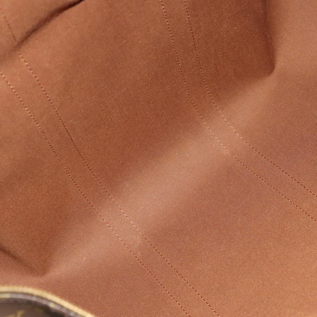 LOUIS VUITTON Monogram Keepall 55 Boston Bag M41424 LV Auth 132737
