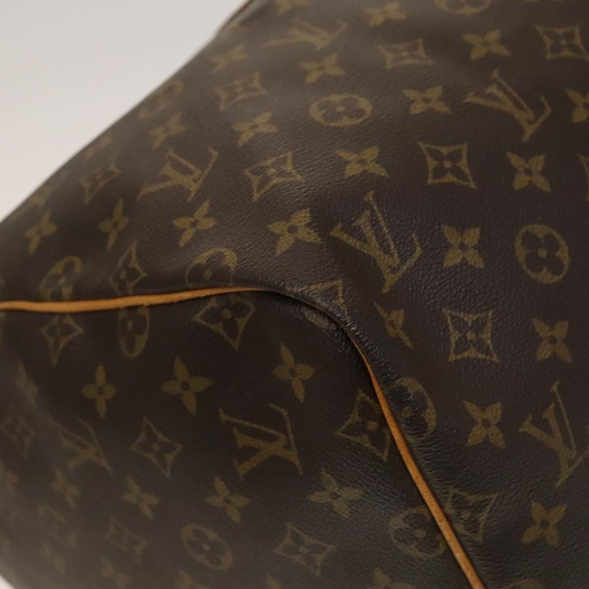 LOUIS VUITTON Monogram Keepall 55 Boston Bag M41424 LV Auth 132738
