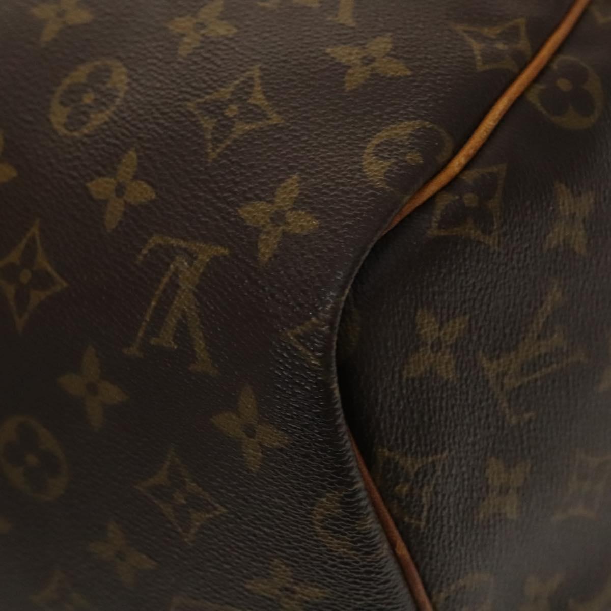 LOUIS VUITTON Monogram Keepall 55 Boston Bag M41424 LV Auth 132738