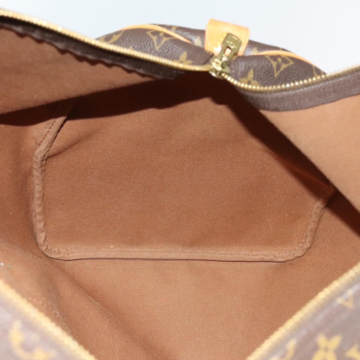 LOUIS VUITTON Monogram Keepall 55 Boston Bag M41424 LV Auth 132738