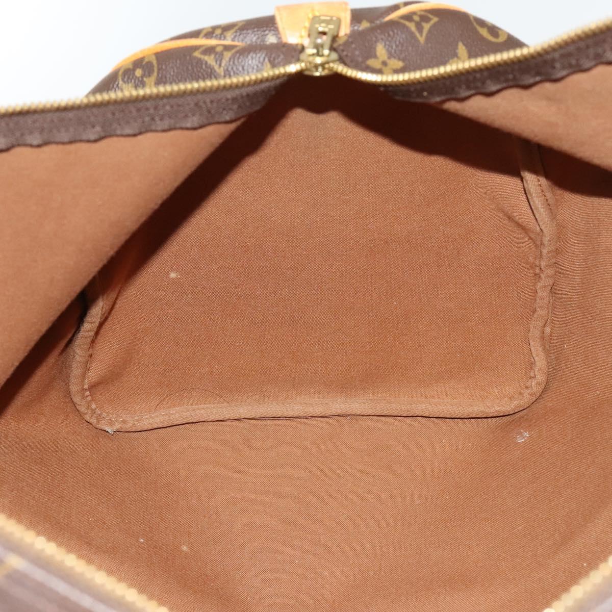 LOUIS VUITTON Monogram Keepall 55 Boston Bag M41424 LV Auth 132738