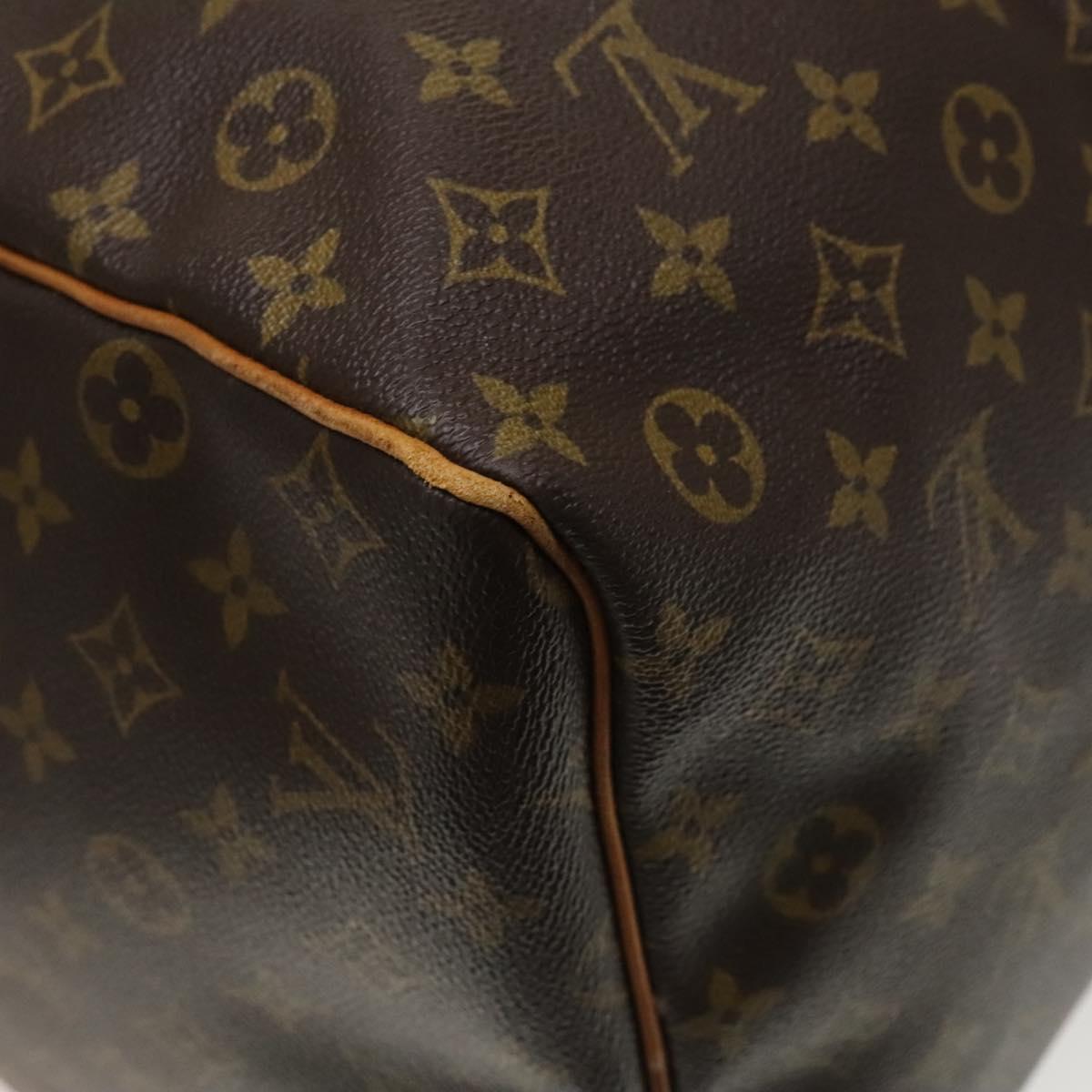 LOUIS VUITTON Monogram Keepall 60 Boston Bag M41422 LV Auth 132739
