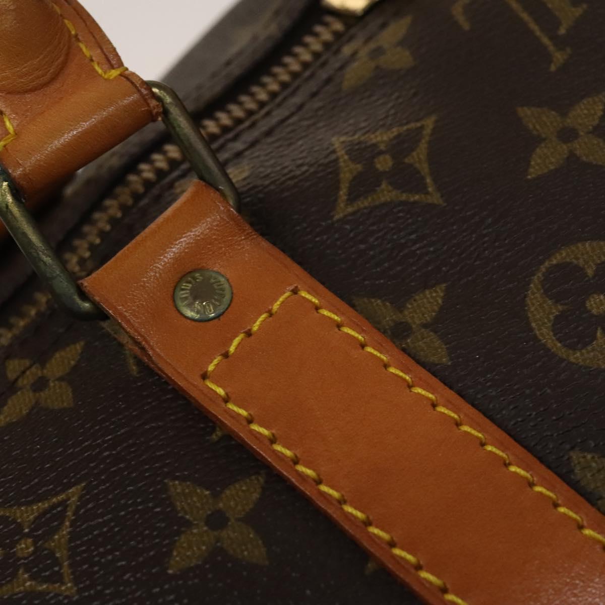 LOUIS VUITTON Monogram Keepall 60 Boston Bag M41422 LV Auth 132739