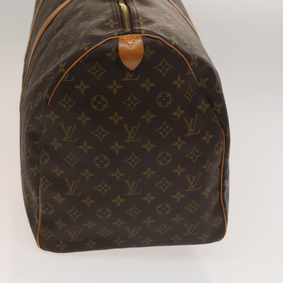 LOUIS VUITTON Monogram Keepall 60 Boston Bag M41422 LV Auth 132739
