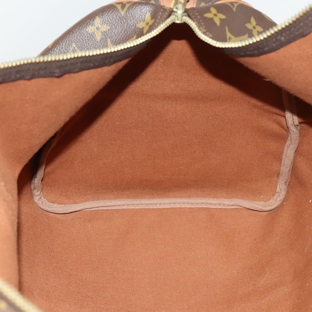 LOUIS VUITTON Monogram Keepall 55 Boston Bag M41424 LV Auth 132745