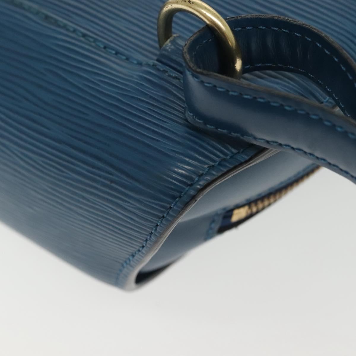 LOUIS VUITTON Epi Mabillon Backpack Blue M52235 LV Auth 132760