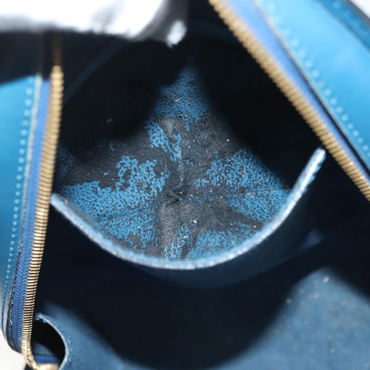 LOUIS VUITTON Epi Mabillon Backpack Blue M52235 LV Auth 132760