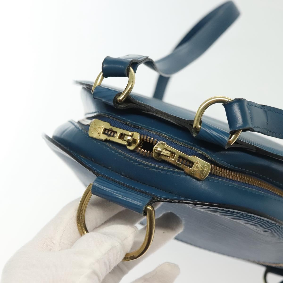 LOUIS VUITTON Epi Mabillon Backpack Blue M52235 LV Auth 132760