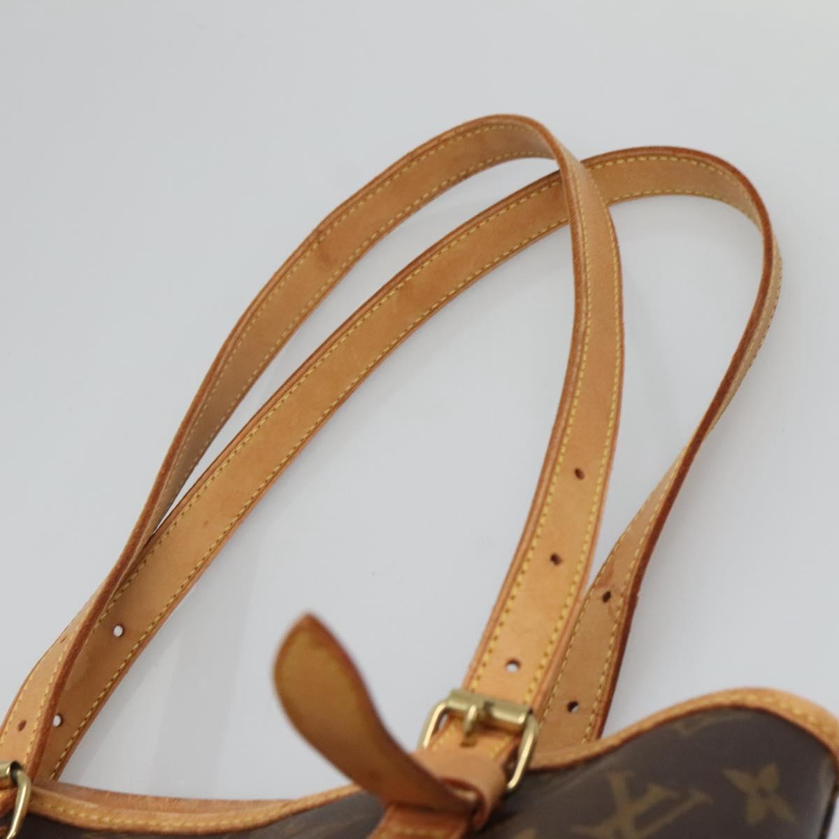 LOUIS VUITTON Monogram Bucket GM Shoulder Bag M42236 LV Auth 132767