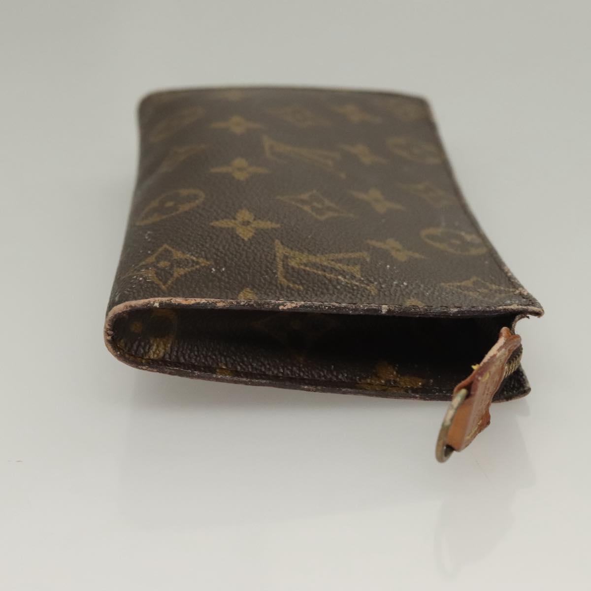 LOUIS VUITTON Monogram Bucket GM Accessory Pouch LV Auth 132768