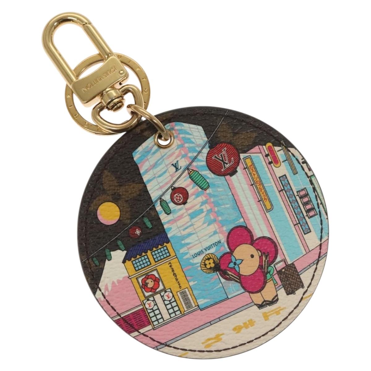 LOUIS VUITTON Monogram Vivienne Porte Cles Illustre Charm M00881 LV Auth 132790M