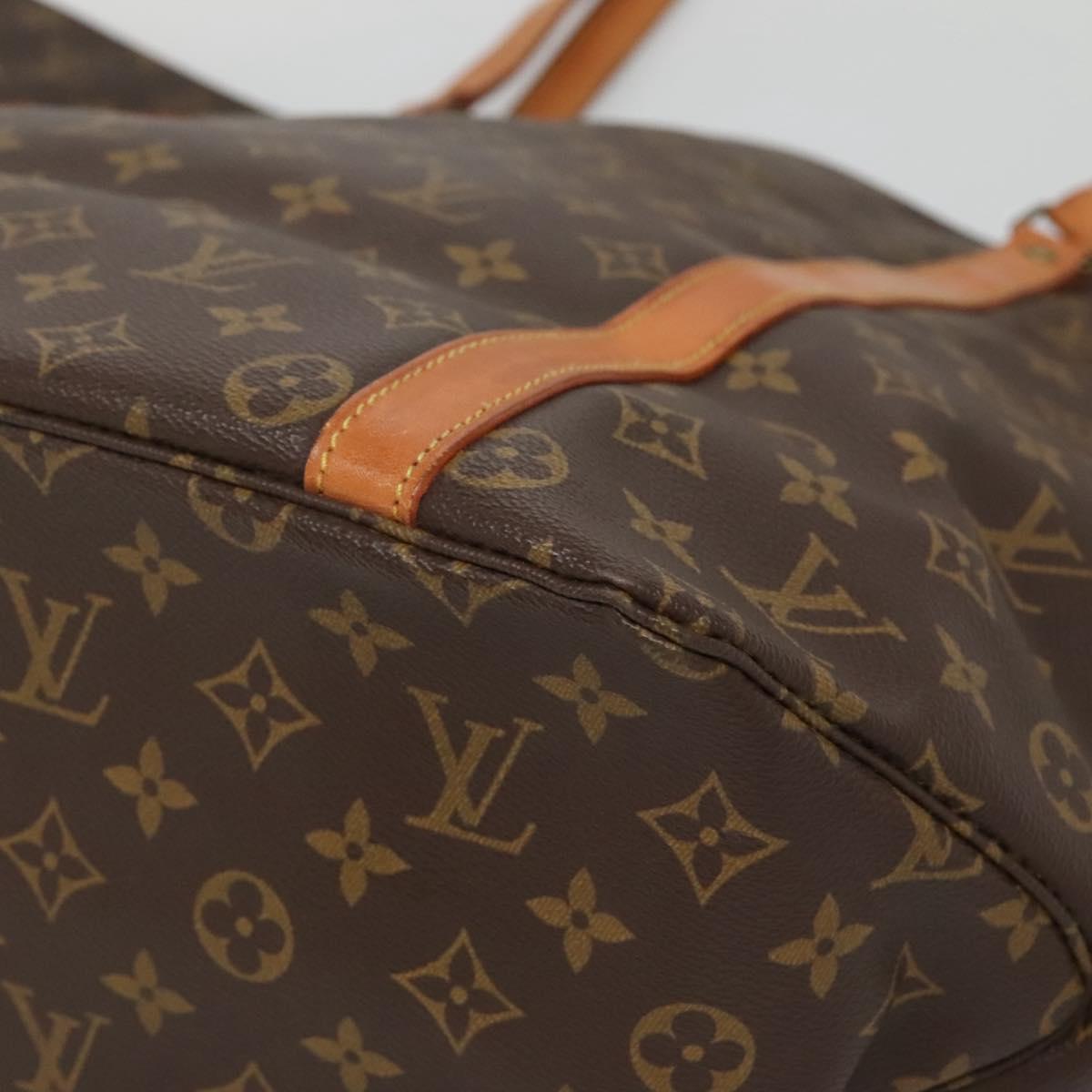 LOUIS VUITTON Monogram Sac Shopping GM Tote Bag M51110 LV Auth 132832