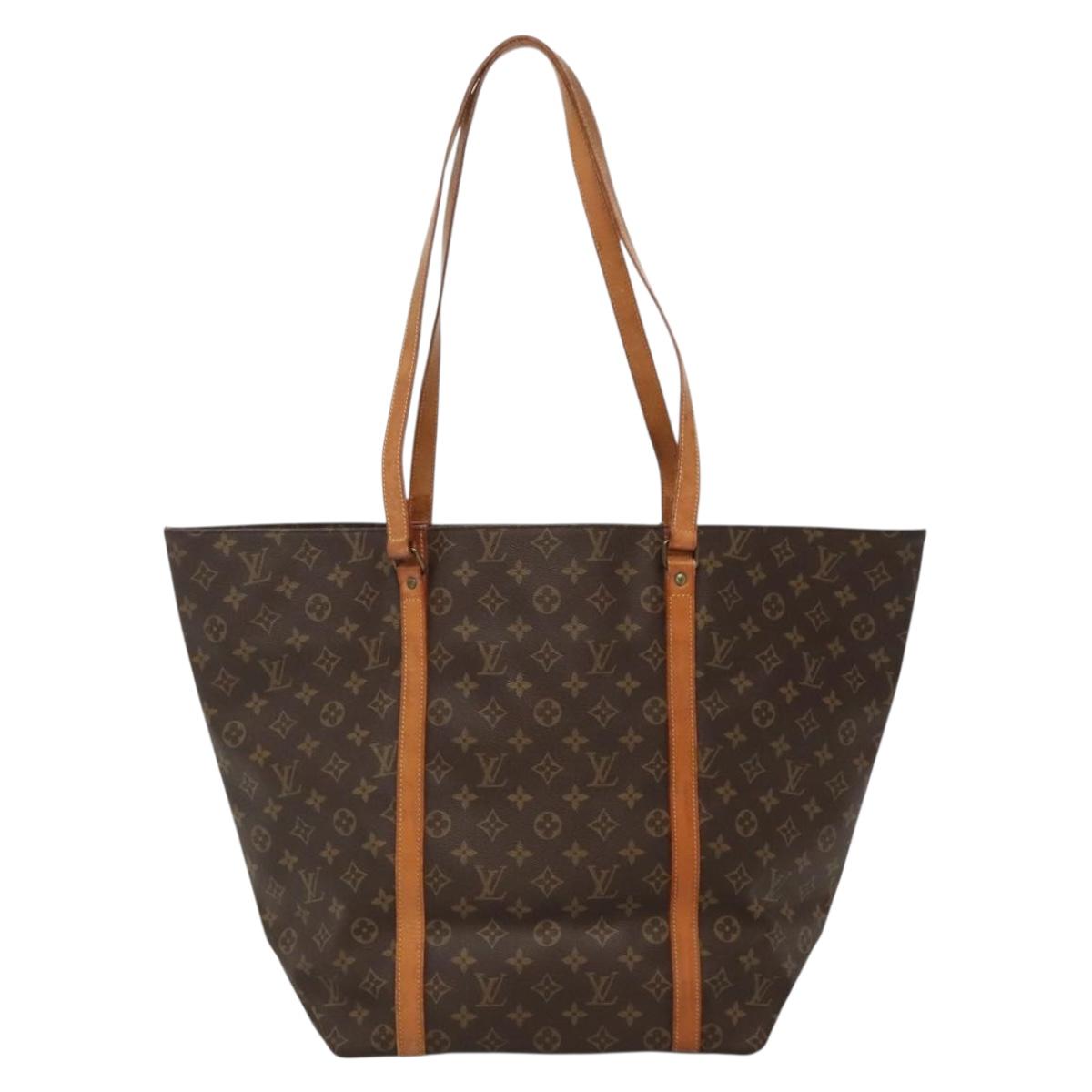 LOUIS VUITTON Monogram Sac Shopping GM Tote Bag M51110 LV Auth 132832