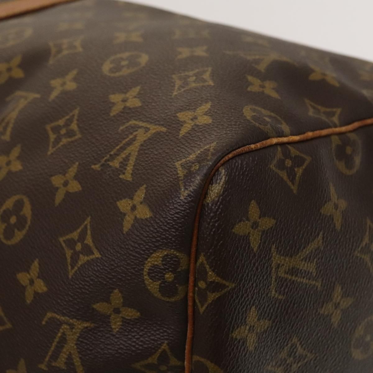 LOUIS VUITTON Monogram Keepall Bandouliere 55 Boston Bag M41414 LV Auth 132834
