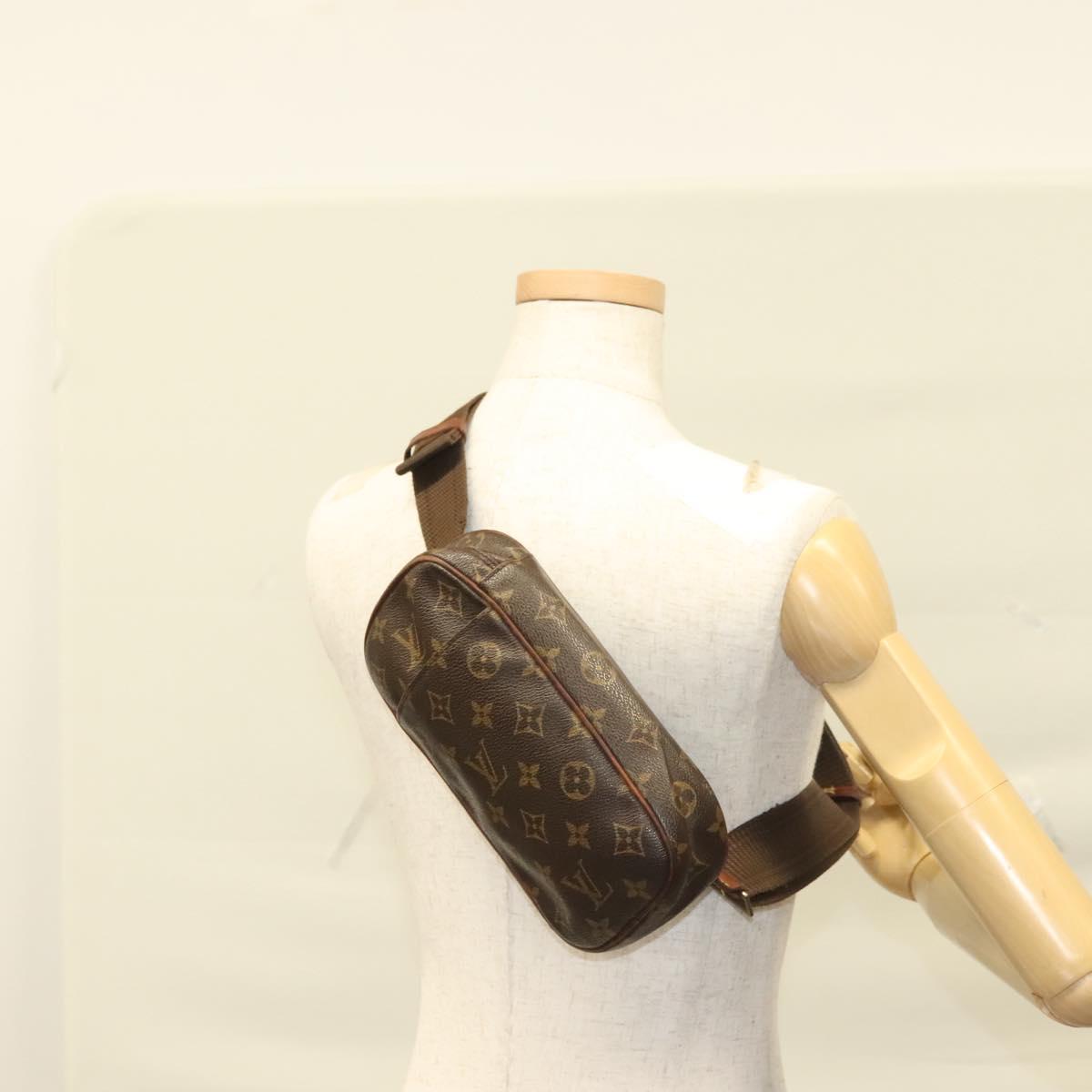 LOUIS VUITTON Monogram Pochette Gange Shoulder Bag M51870 LV Auth 132865
