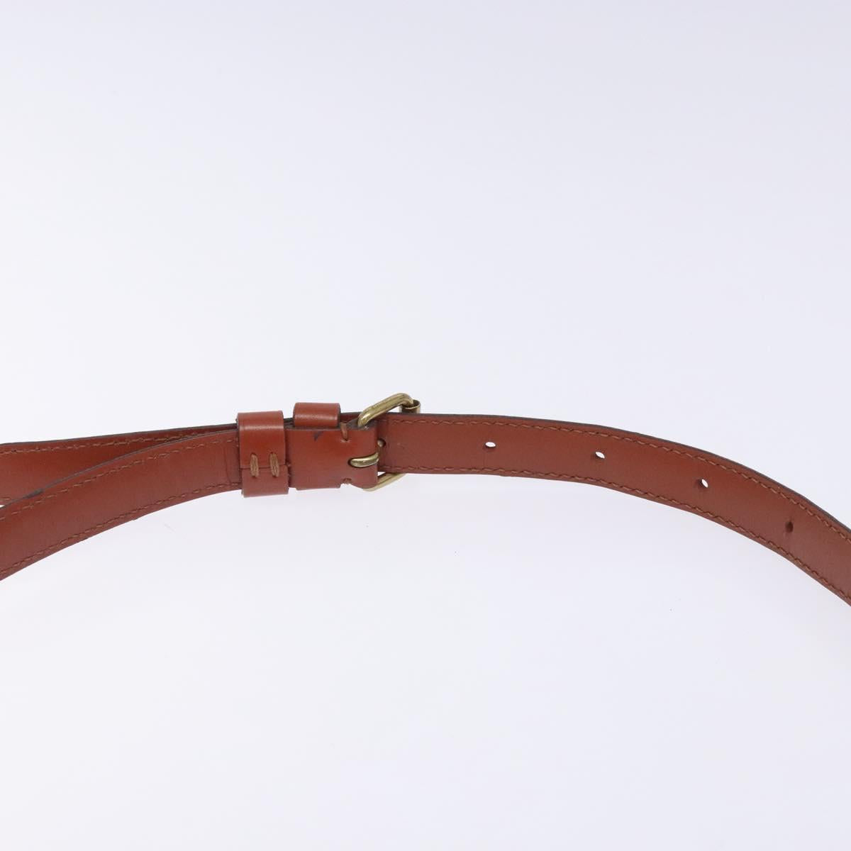 LOUIS VUITTON Epi Capuchin Shoulder Bag Brown M52343 LV Auth 132874