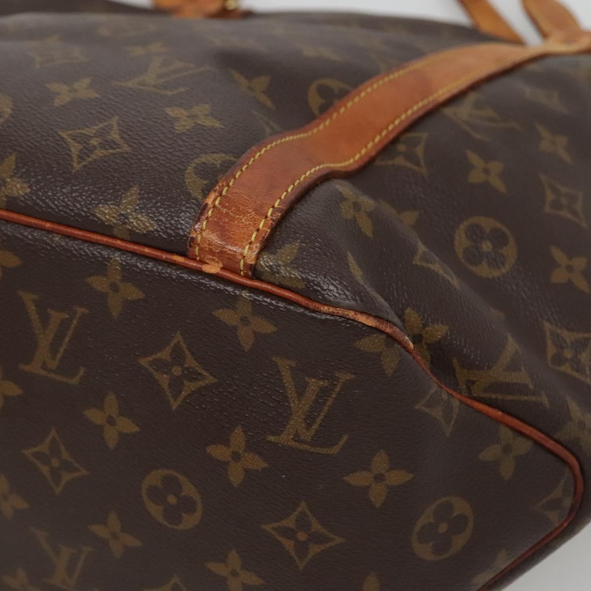 LOUIS VUITTON Monogram Sac Shopping Tote Bag M51108 LV Auth 132931
