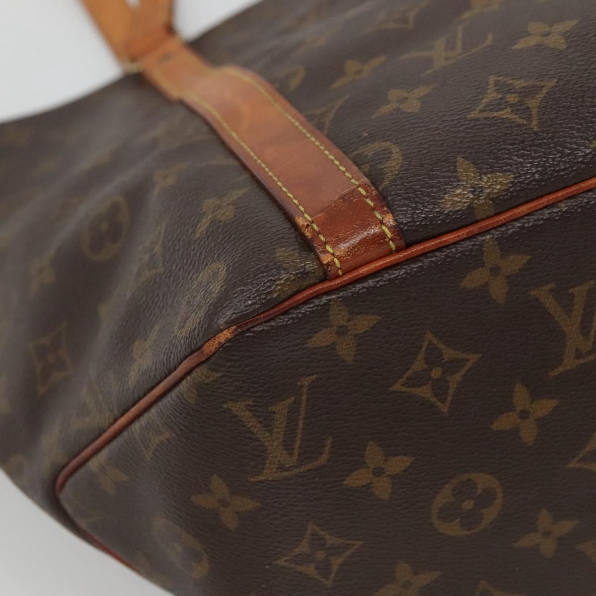LOUIS VUITTON Monogram Sac Shopping Tote Bag M51108 LV Auth 132931