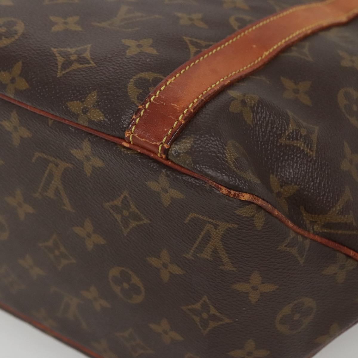 LOUIS VUITTON Monogram Sac Shopping Tote Bag M51108 LV Auth 132931