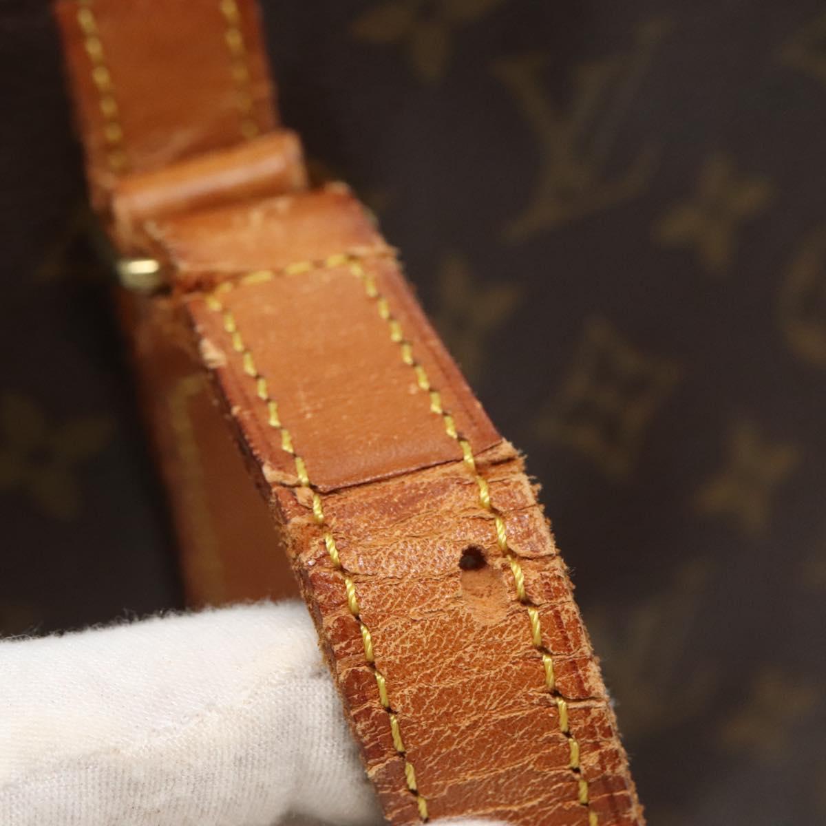 LOUIS VUITTON Monogram Sac Shopping Tote Bag M51108 LV Auth 132931