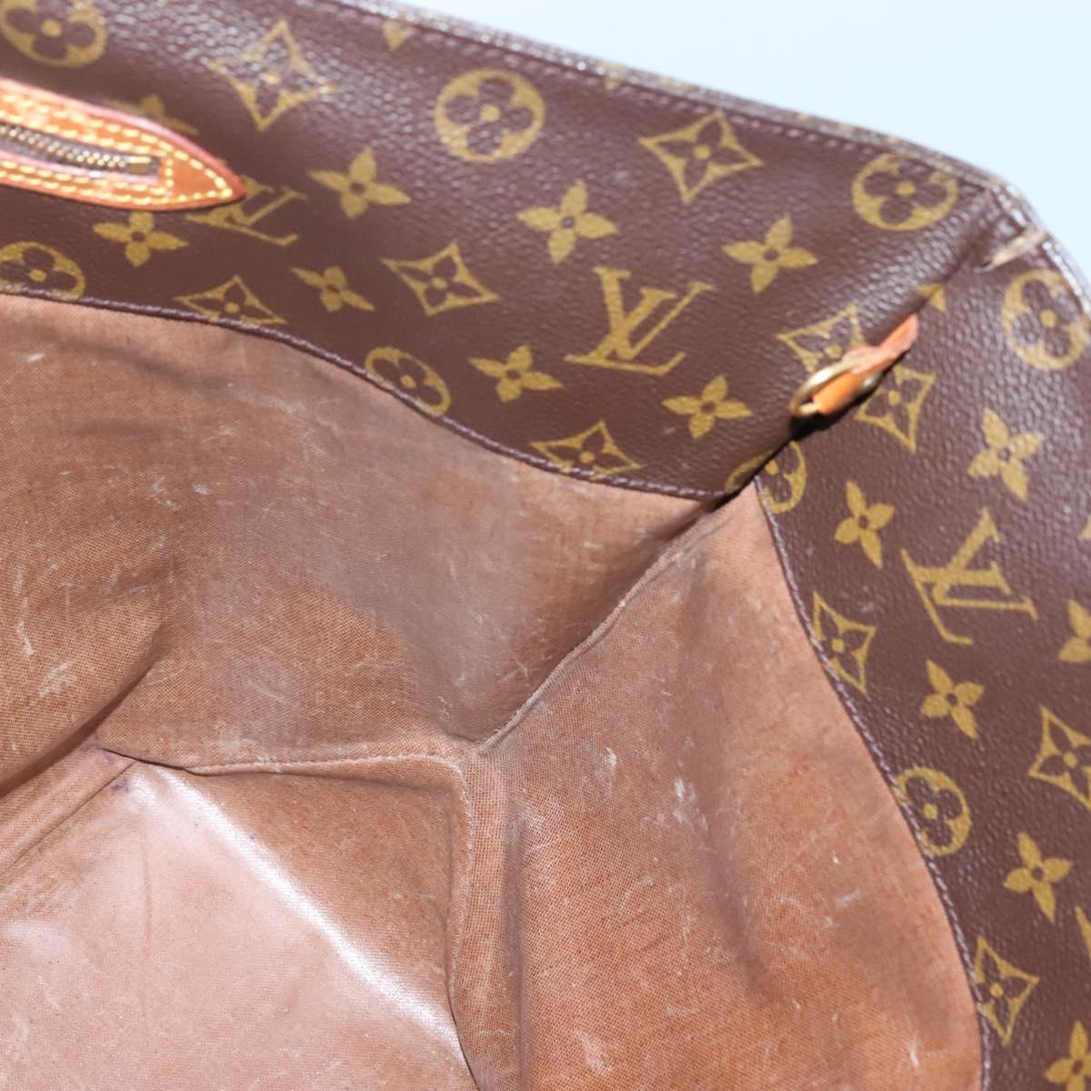 LOUIS VUITTON Monogram Sac Shopping Tote Bag M51108 LV Auth 132931