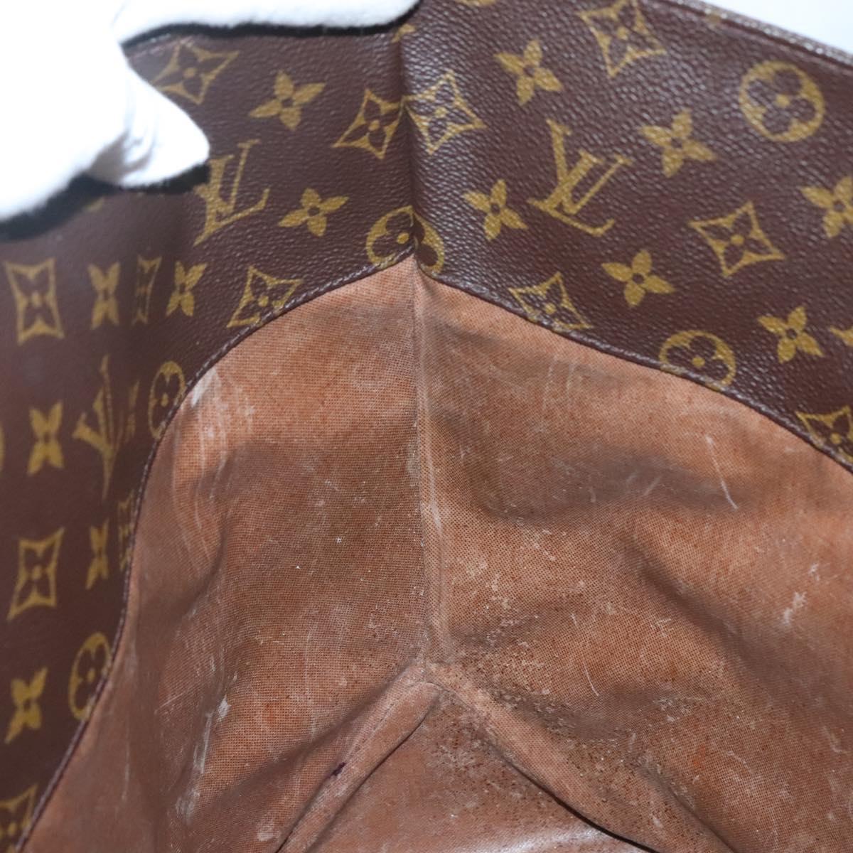 LOUIS VUITTON Monogram Sac Shopping Tote Bag M51108 LV Auth 132931