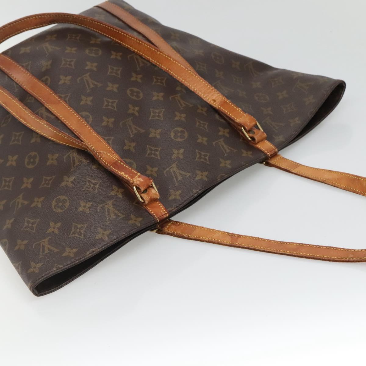 LOUIS VUITTON Monogram Sac Shopping Tote Bag M51108 LV Auth 132931