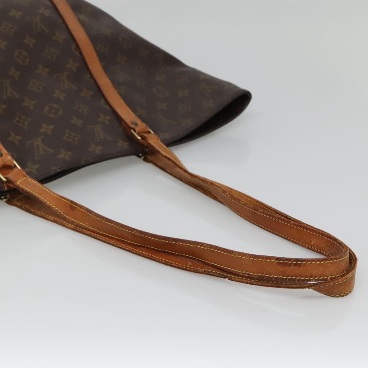 LOUIS VUITTON Monogram Sac Shopping Tote Bag M51108 LV Auth 132931