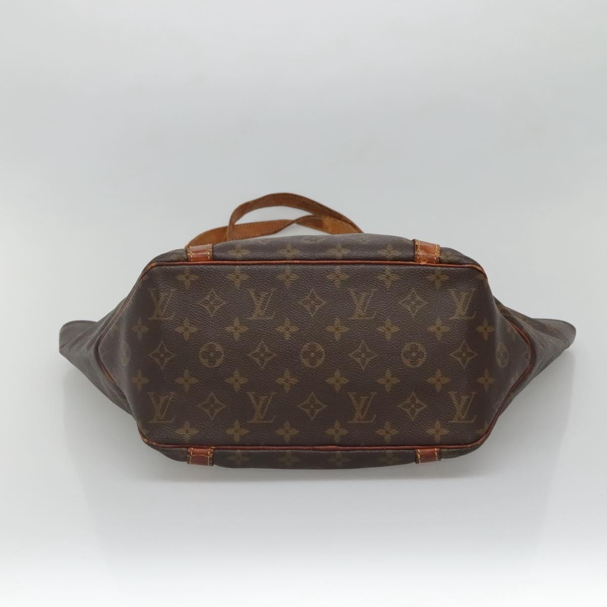LOUIS VUITTON Monogram Sac Shopping Tote Bag M51108 LV Auth 132931