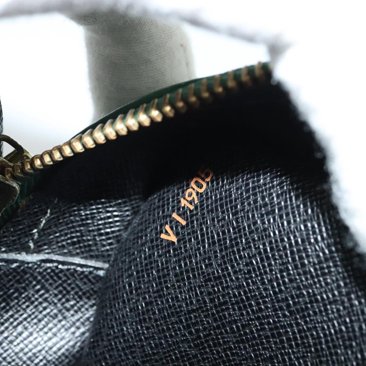 LOUIS VUITTON Epi Jeune Fille MM Shoulder Bag Green M52154 LV Auth 132936