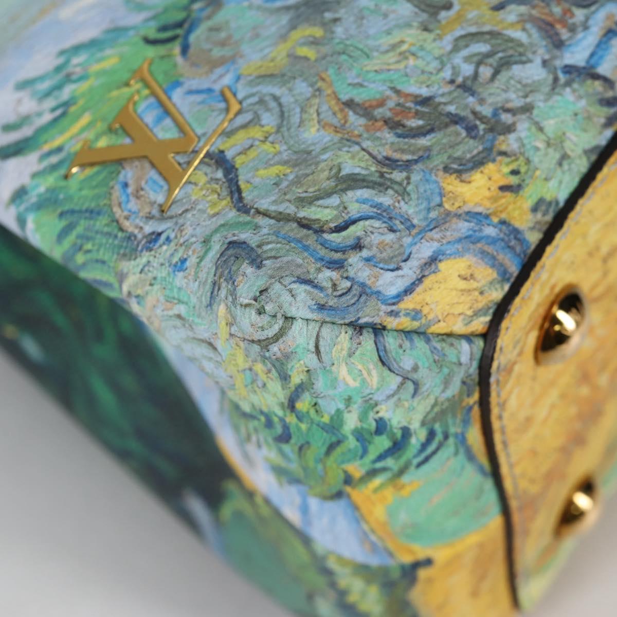 LOUIS VUITTON Masters Collection Van Gogh Montaigne MM Bag M43378 Auth 132959M