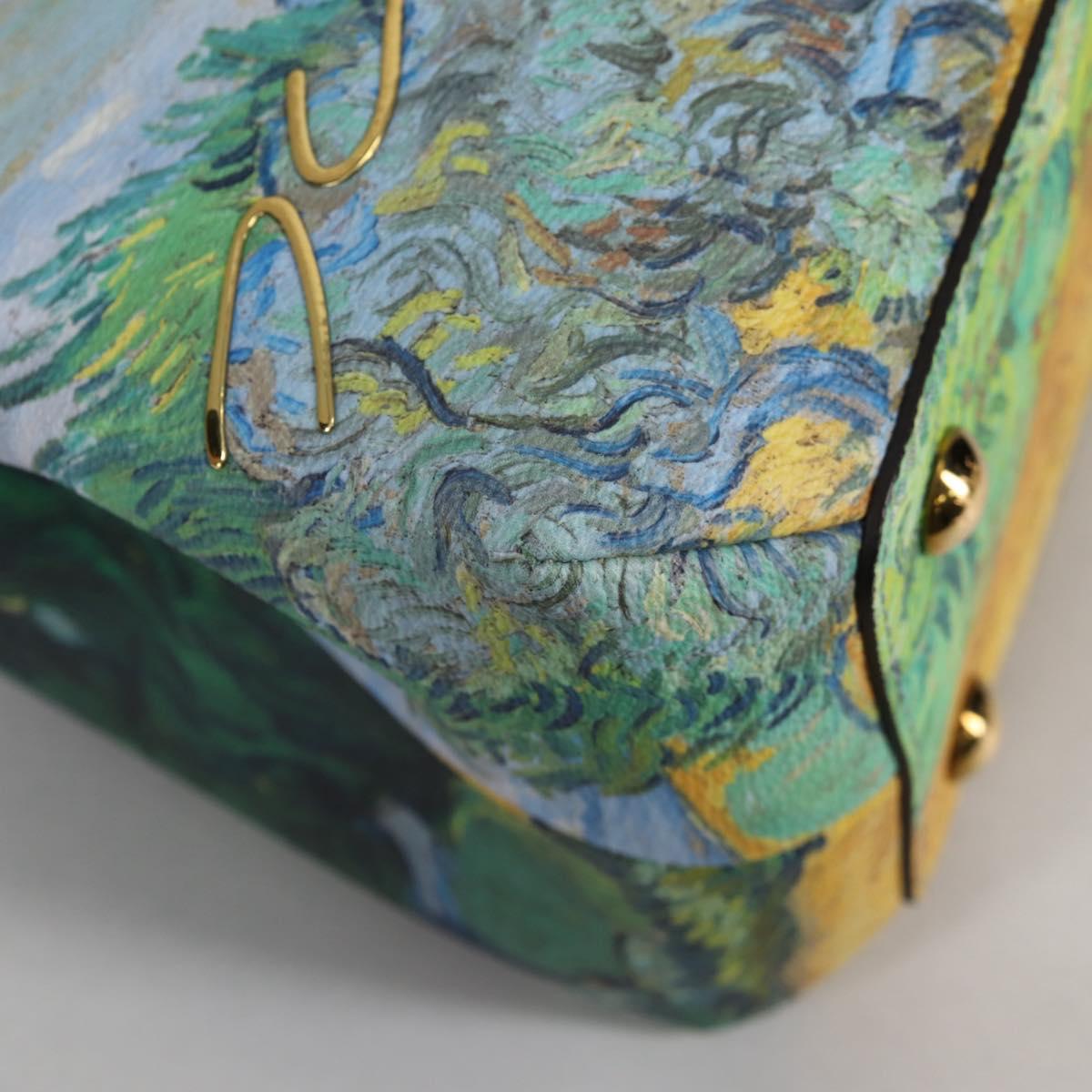 LOUIS VUITTON Masters Collection Van Gogh Montaigne MM Bag M43378 Auth 132959M