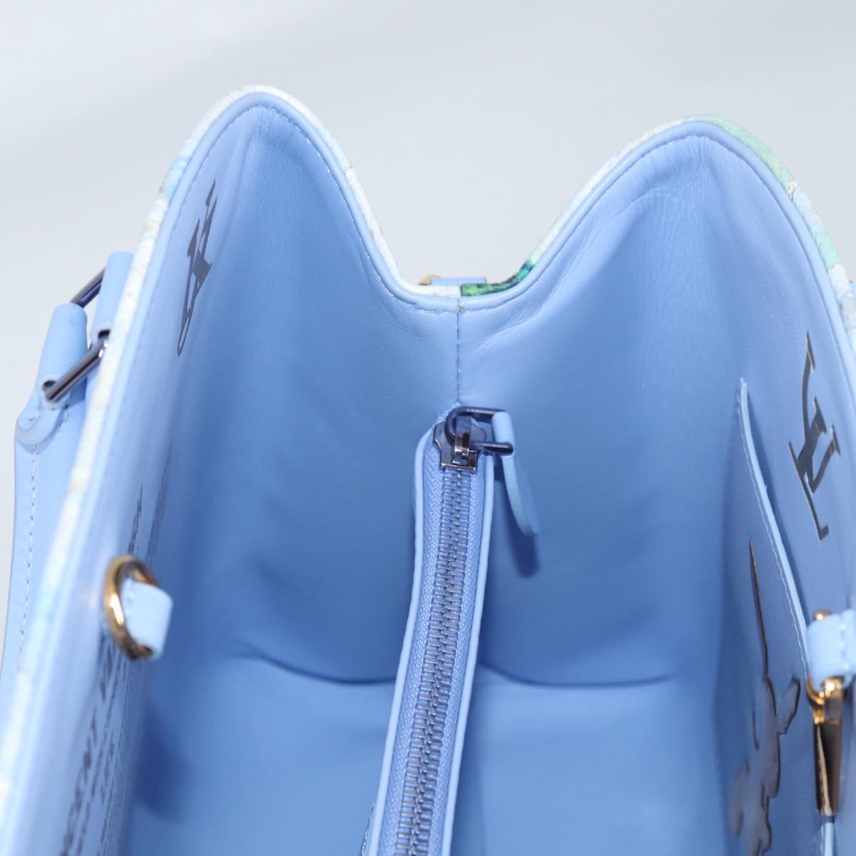 LOUIS VUITTON Masters Collection Van Gogh Montaigne MM Bag M43378 Auth 132959M