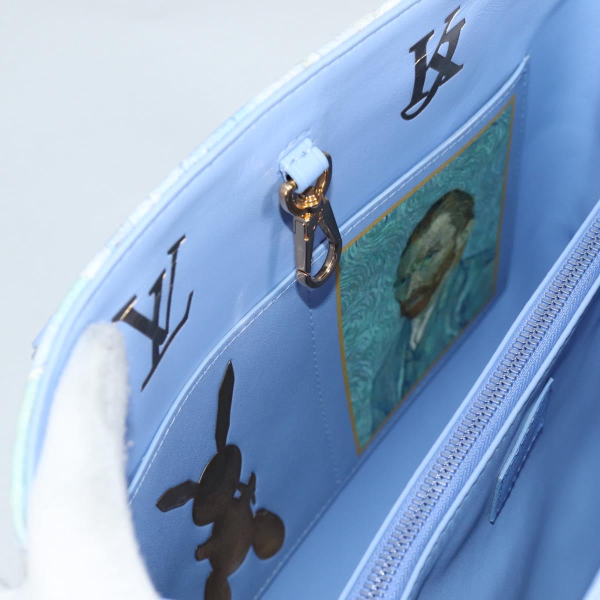 LOUIS VUITTON Masters Collection Van Gogh Montaigne MM Bag M43378 Auth 132959M