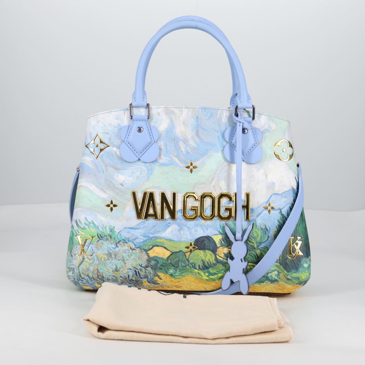 LOUIS VUITTON Masters Collection Van Gogh Montaigne MM Bag M43378 Auth 132959M