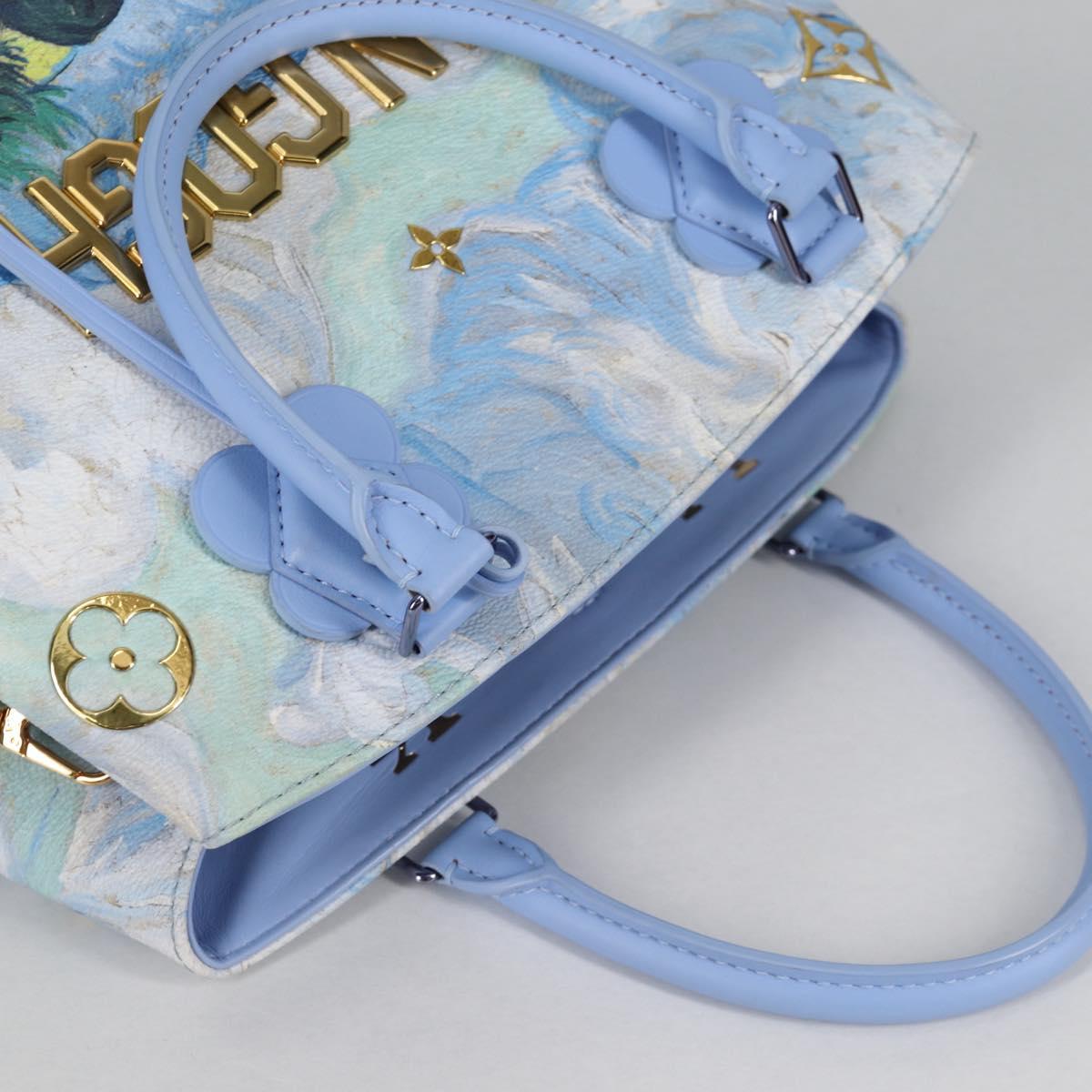 LOUIS VUITTON Masters Collection Van Gogh Montaigne MM Bag M43378 Auth 132959M
