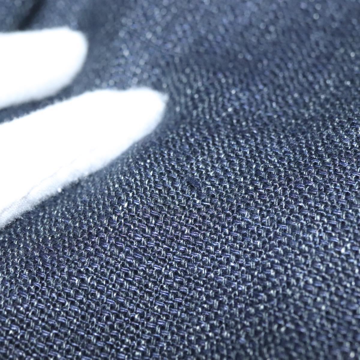 CHANEL Jacket & Pants Set Jacket Denim Blue CC Auth 132998M