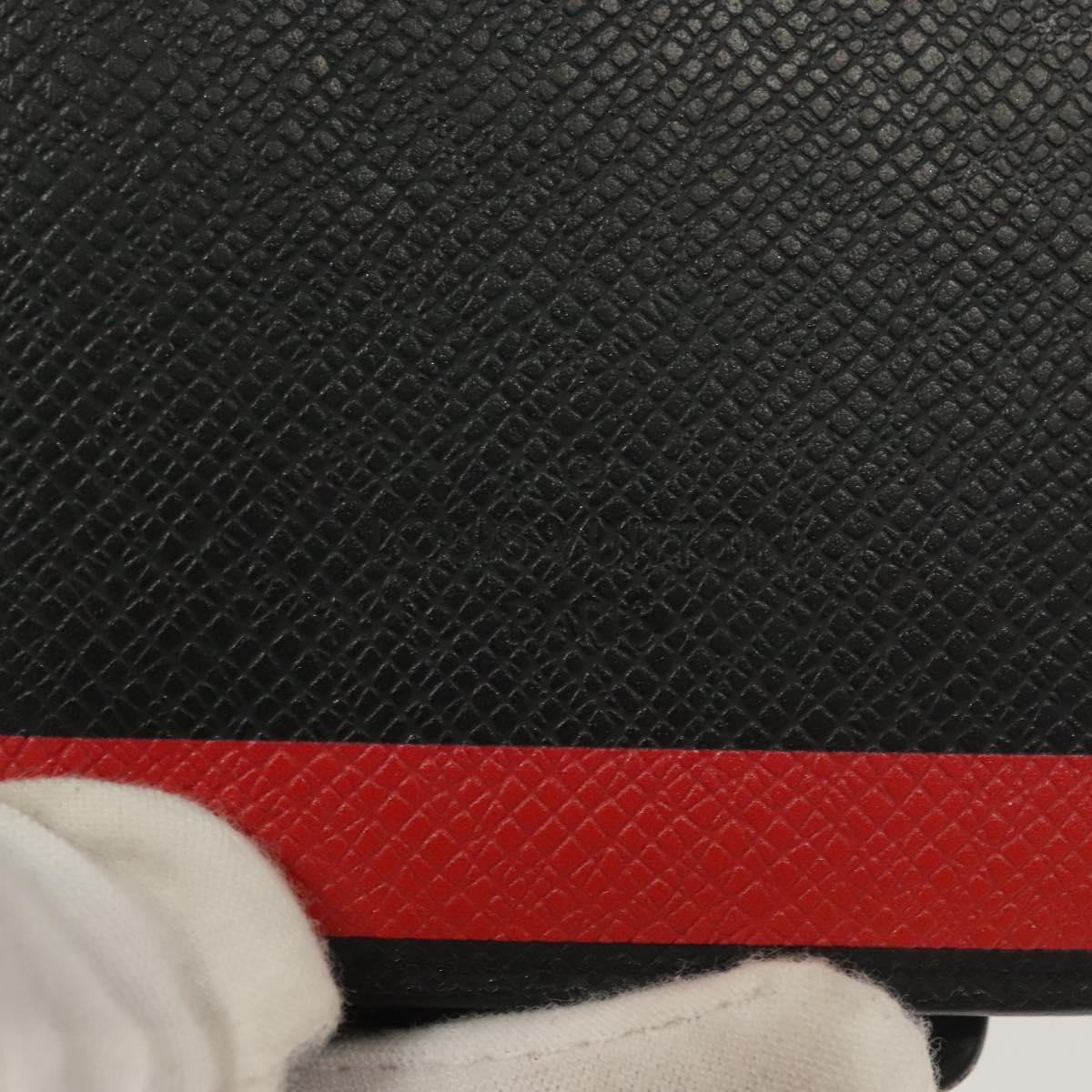 LOUIS VUITTON Taiga Rainbow Portefeuille Braza Long Wallet M30349 LV Auth 133008