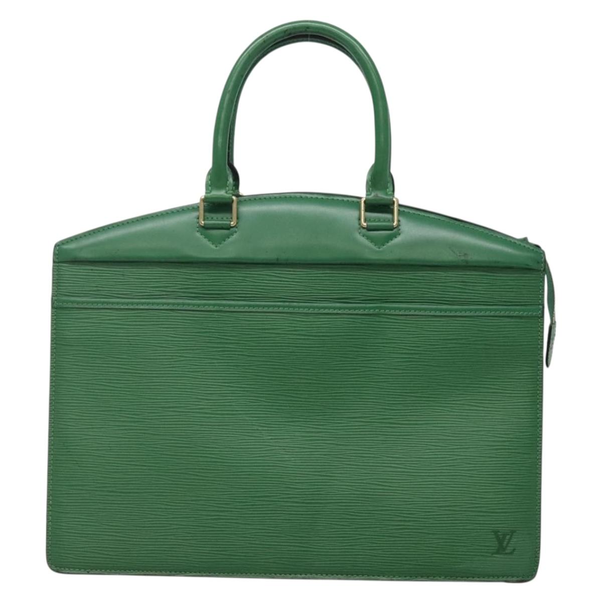 LOUIS VUITTON Epi Riviera Hand Bag Green M48184 LV Auth 133073