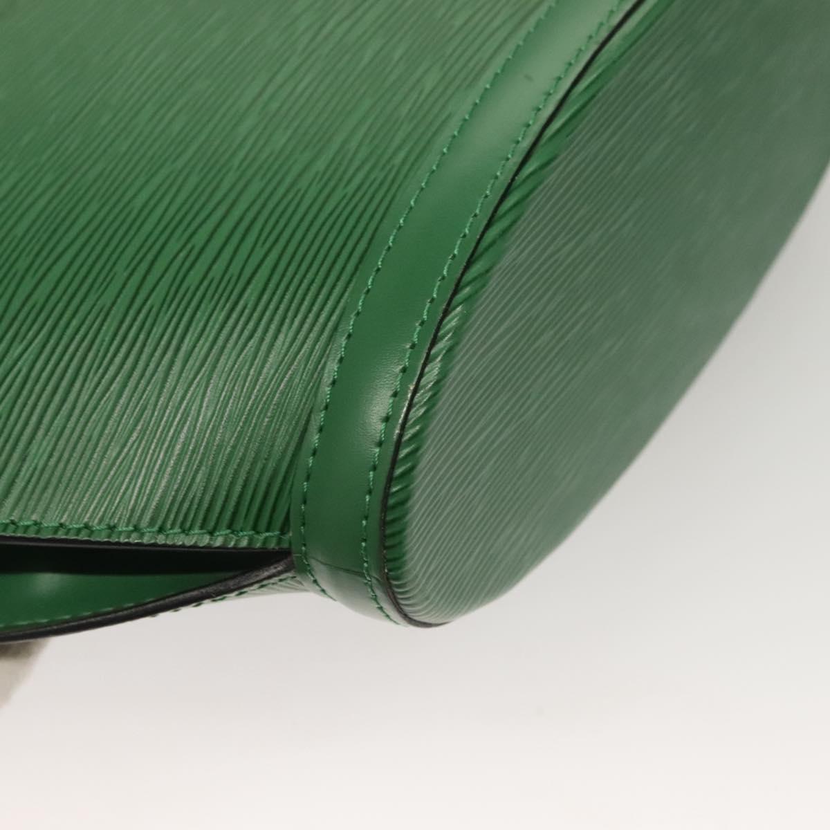 LOUIS VUITTON Epi Saint Jacques Hand Bag Green M52274 LV Auth 133074