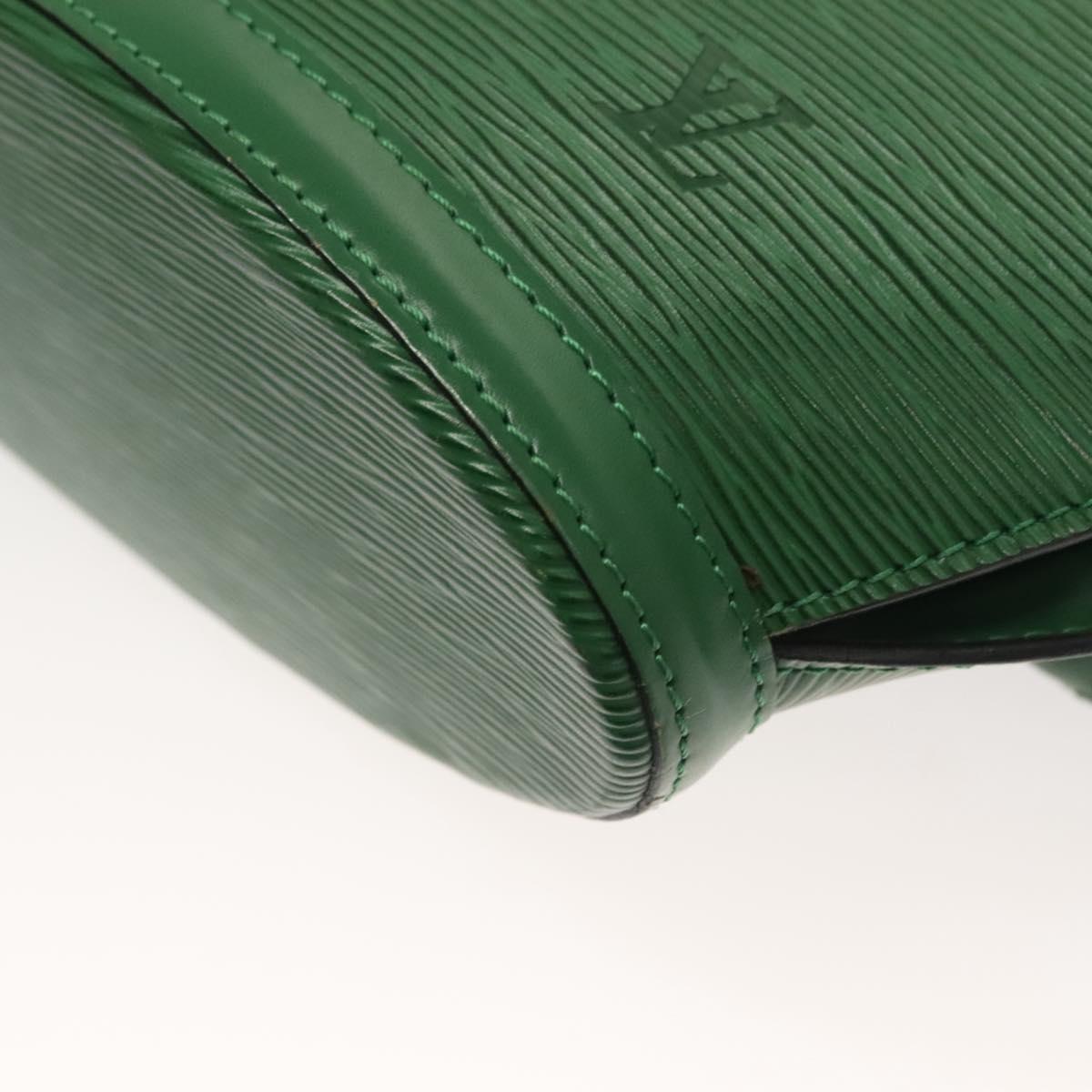 LOUIS VUITTON Epi Saint Jacques Hand Bag Green M52274 LV Auth 133074