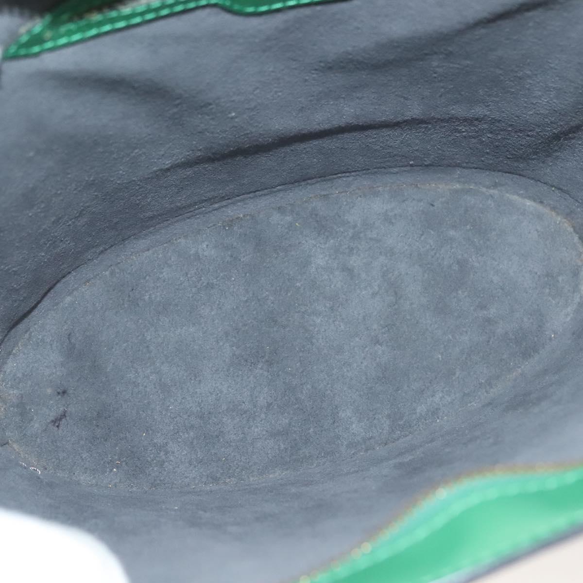 LOUIS VUITTON Epi Saint Jacques Hand Bag Green M52274 LV Auth 133074