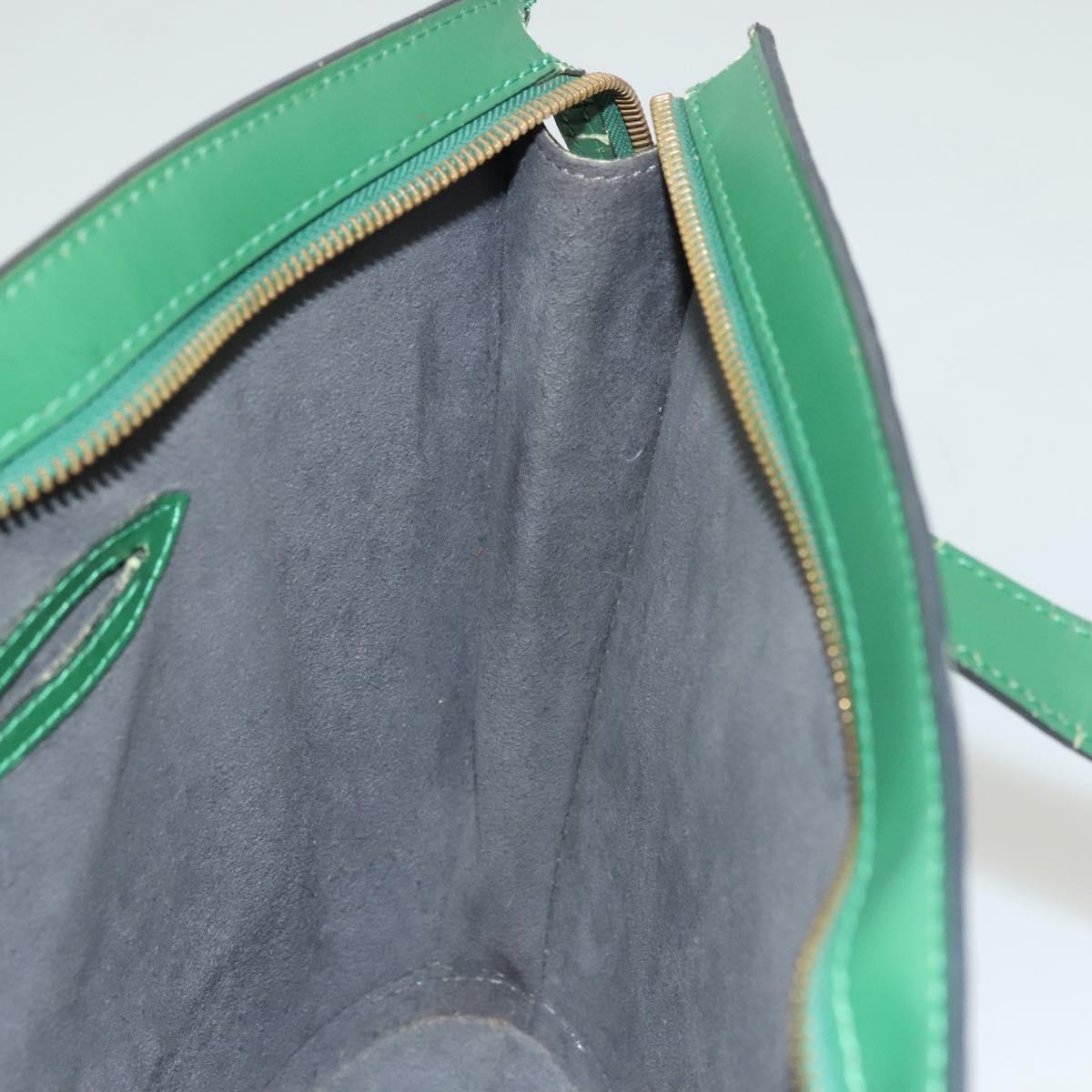 LOUIS VUITTON Epi Saint Jacques Hand Bag Green M52274 LV Auth 133074