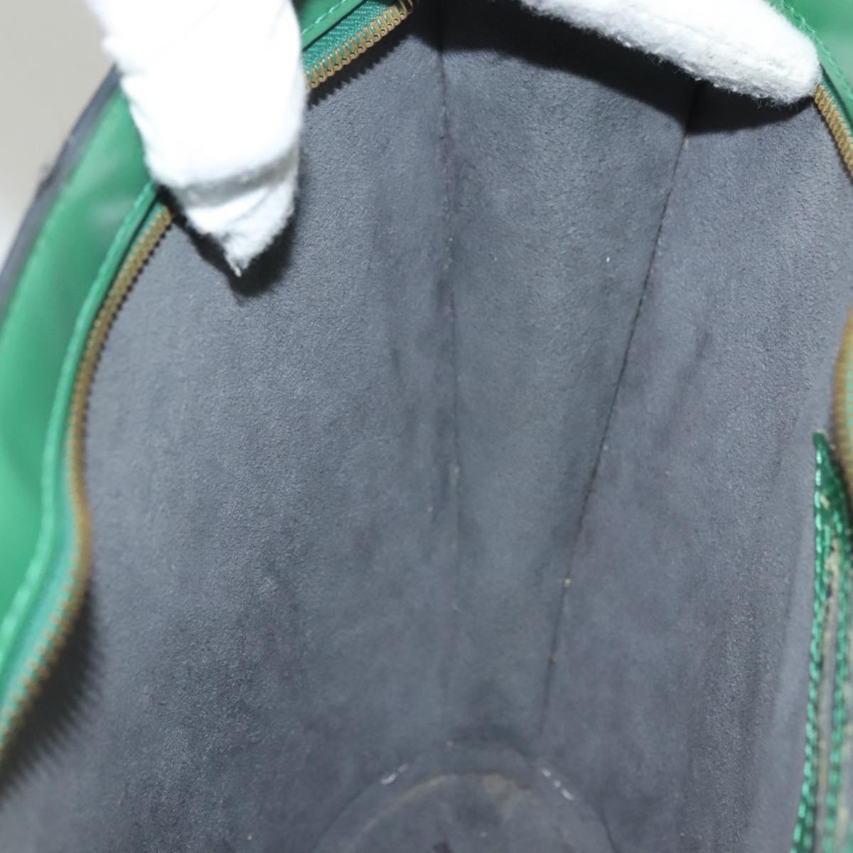 LOUIS VUITTON Epi Saint Jacques Hand Bag Green M52274 LV Auth 133074
