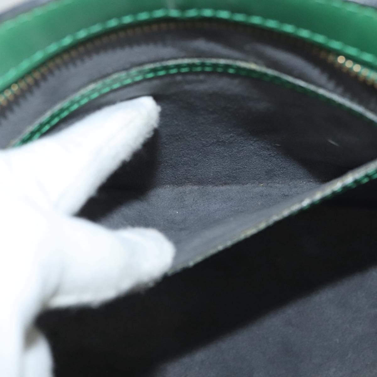 LOUIS VUITTON Epi Saint Jacques Hand Bag Green M52274 LV Auth 133074
